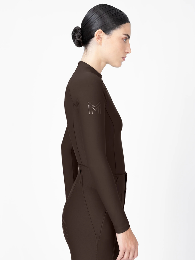 Maximilian Origin Long Sleeve Base Layer Chocolate