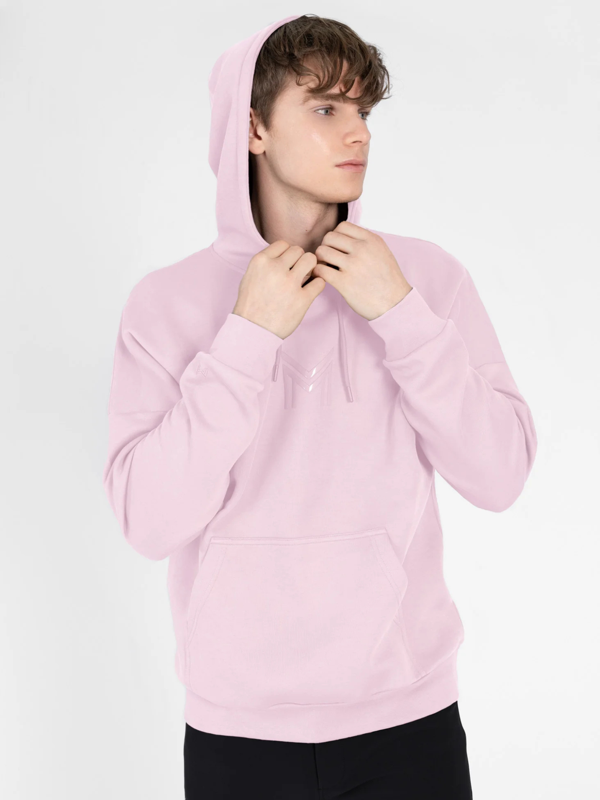Maximilian Men Icon Oversized Hoodie Pink