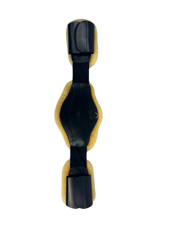 Correct Connect Removable Genuine Sheepskin Pads for Short Comfort Girth