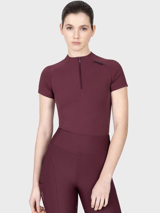 Maximilian Origin Short Sleeve Base Layer Rosewood