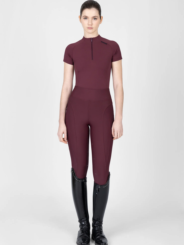 Maximilian Origin Short Sleeve Base Layer Rosewood