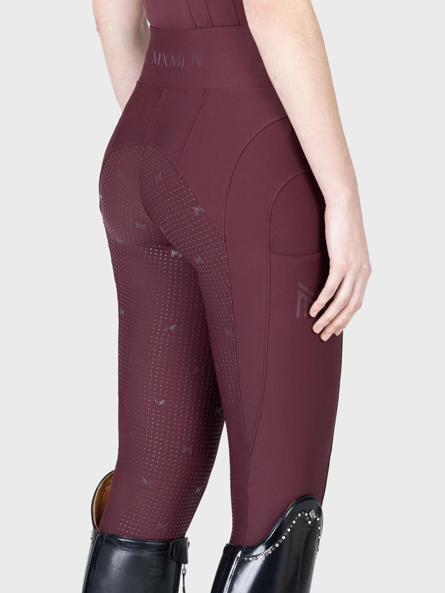 Maximilian Outline Riding Leggings Rosewood