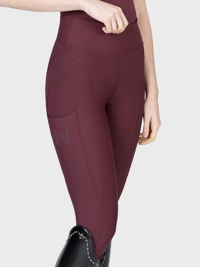 Maximilian Outline Riding Leggings Rosewood