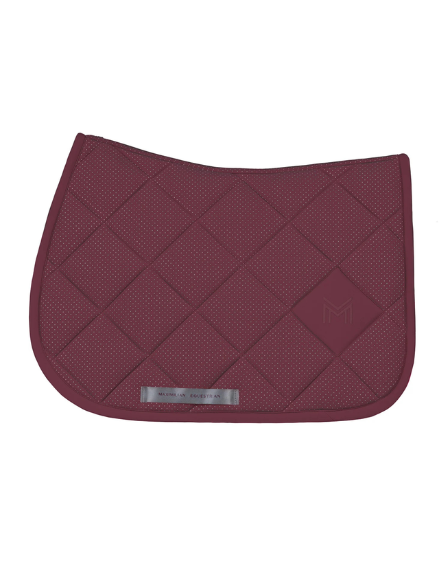 Maximilian Aeris Jumping Saddle Pad Rosewood