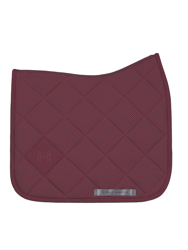 Maximilian Aeris Dressage Saddle Pad Rosewood