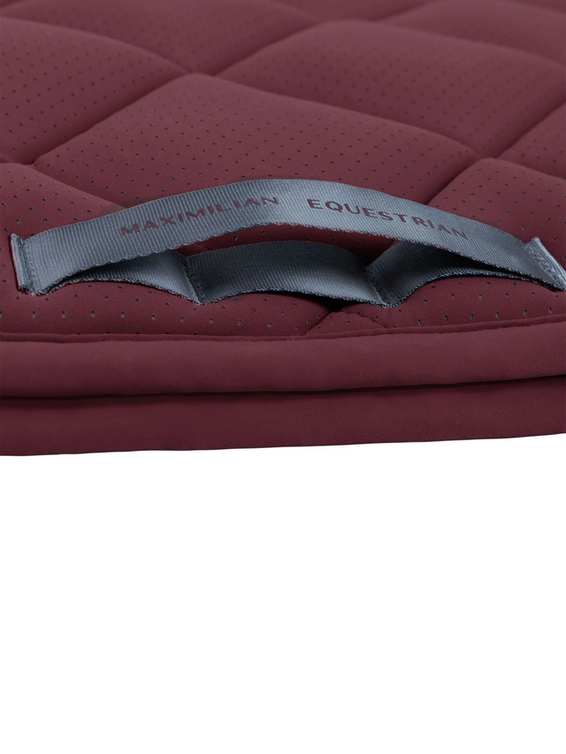 Maximilian Aeris Dressage Saddle Pad Rosewood