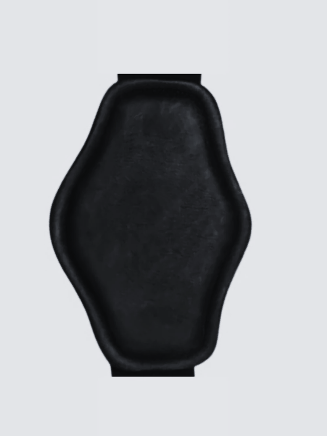 Correct Connect Removable Leather Pads for Pressure Relief Comfort Long Girth