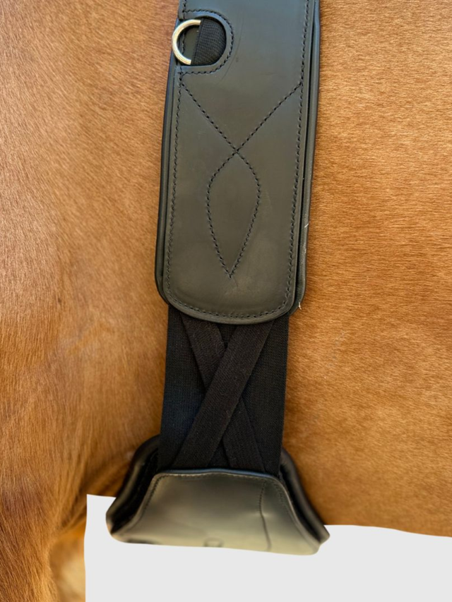 Correct Connect Removable Leather Pads for Pressure Relief Comfort Long Girth