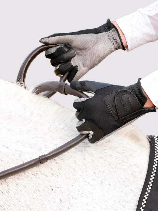 Correct Connect The Heather Comfort Connect Rein- Supportive Padded reins For Weak Hands and Better Connection