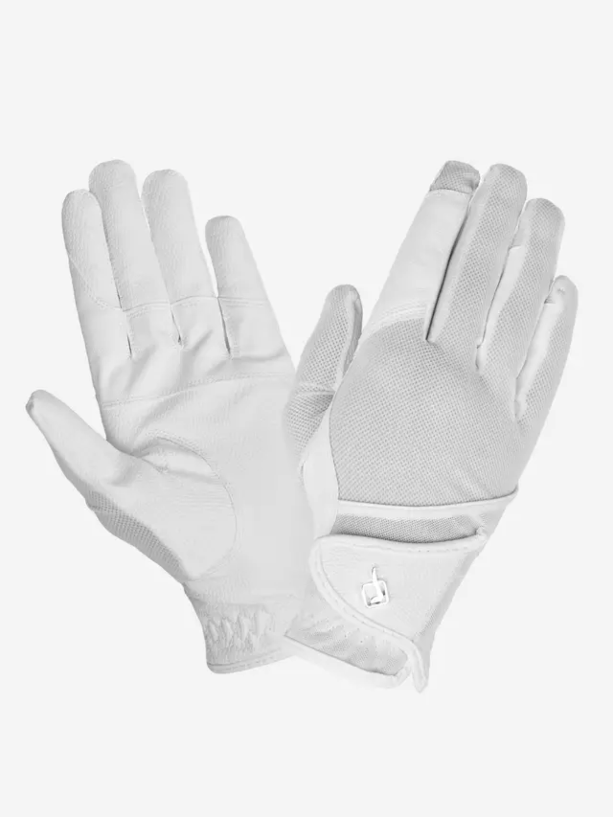LeMieux Pro Mesh Gloves White