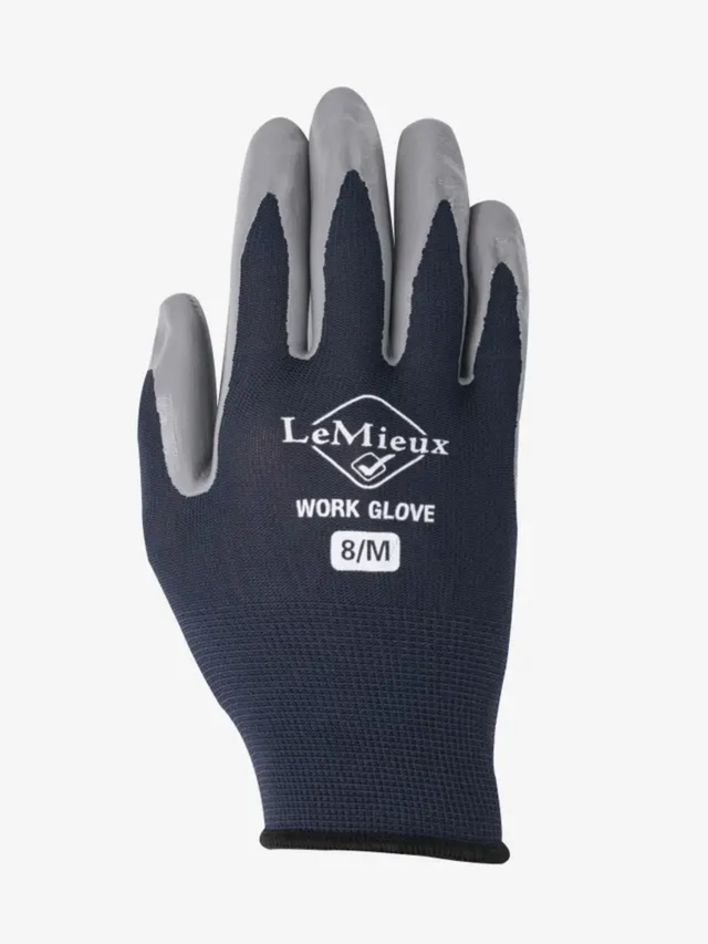 LeMieux Work Gloves Navy