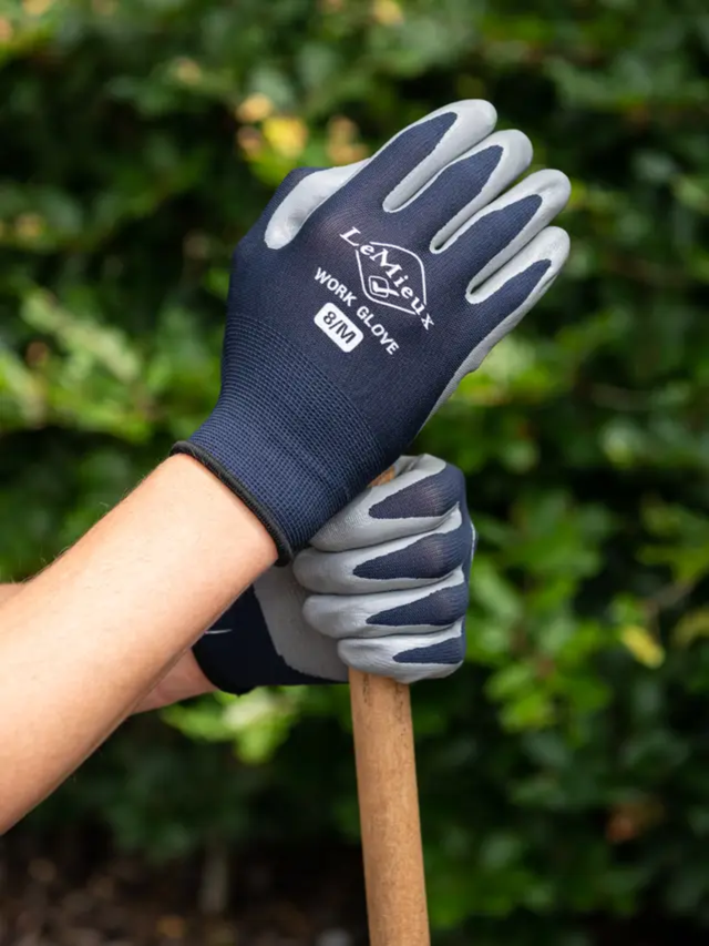 LeMieux Work Gloves Navy