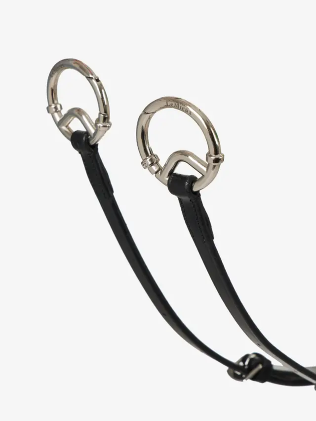 LeMieux Breastplate (D-Ring Attachment) Black/Silver