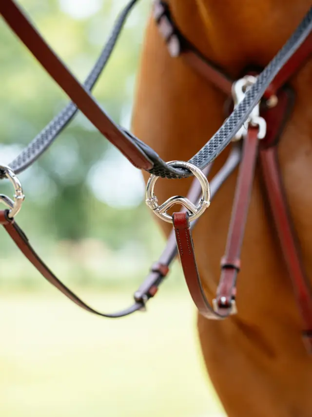 LeMieux Breastplate (D-Ring Attachment) Chestnut