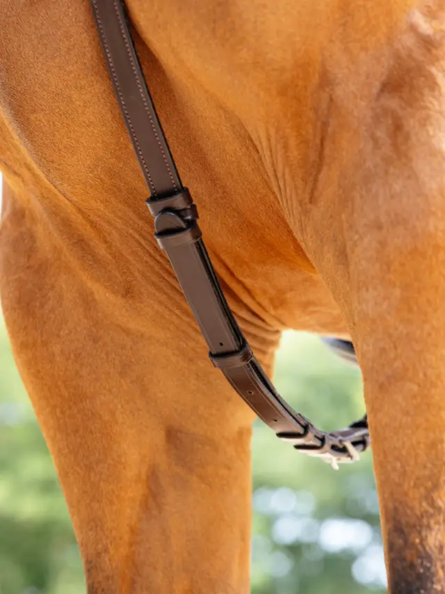 LeMieux Kudos Bridge Breastplate Havana