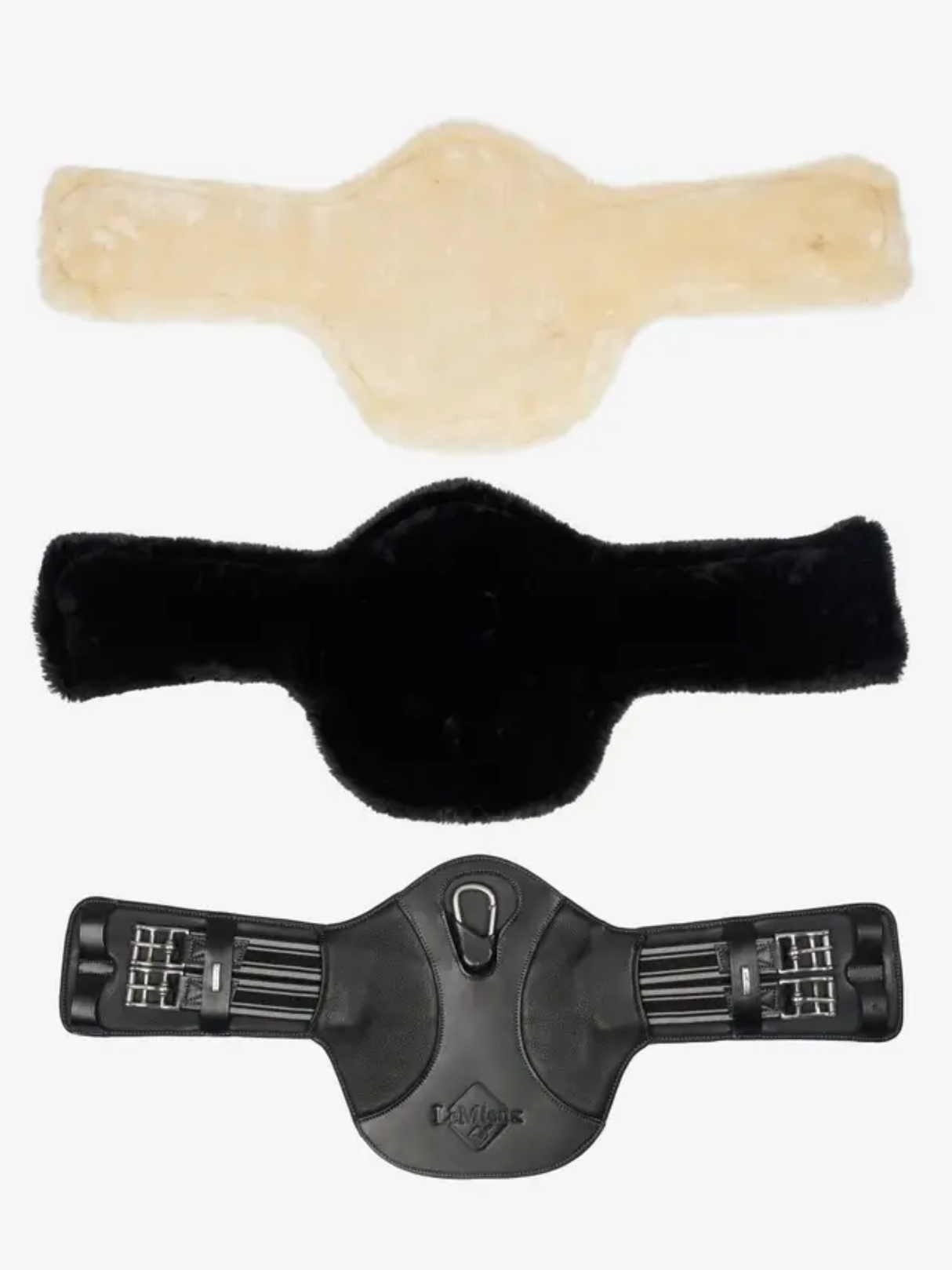 LeMieux Arika Simuwool Contoured Short Stud Girth