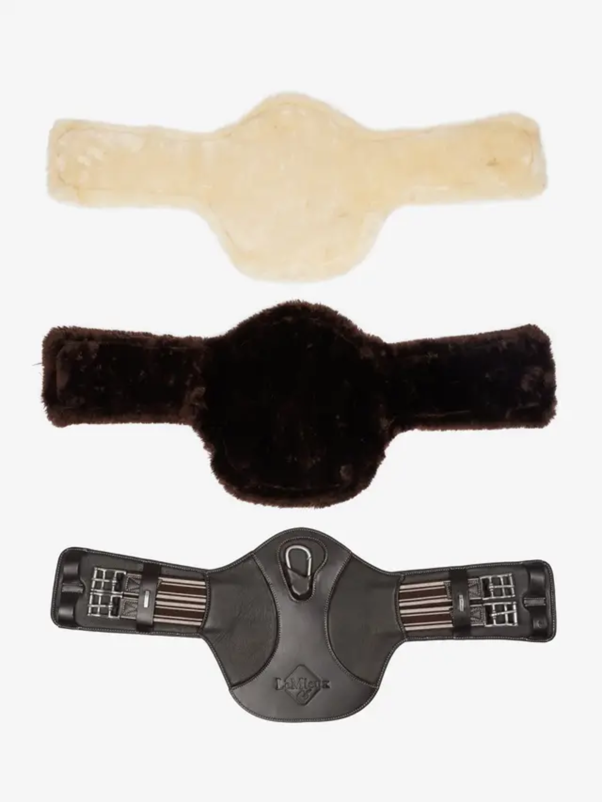 LeMieux Arika Simuwool Contoured Short Stud Girth