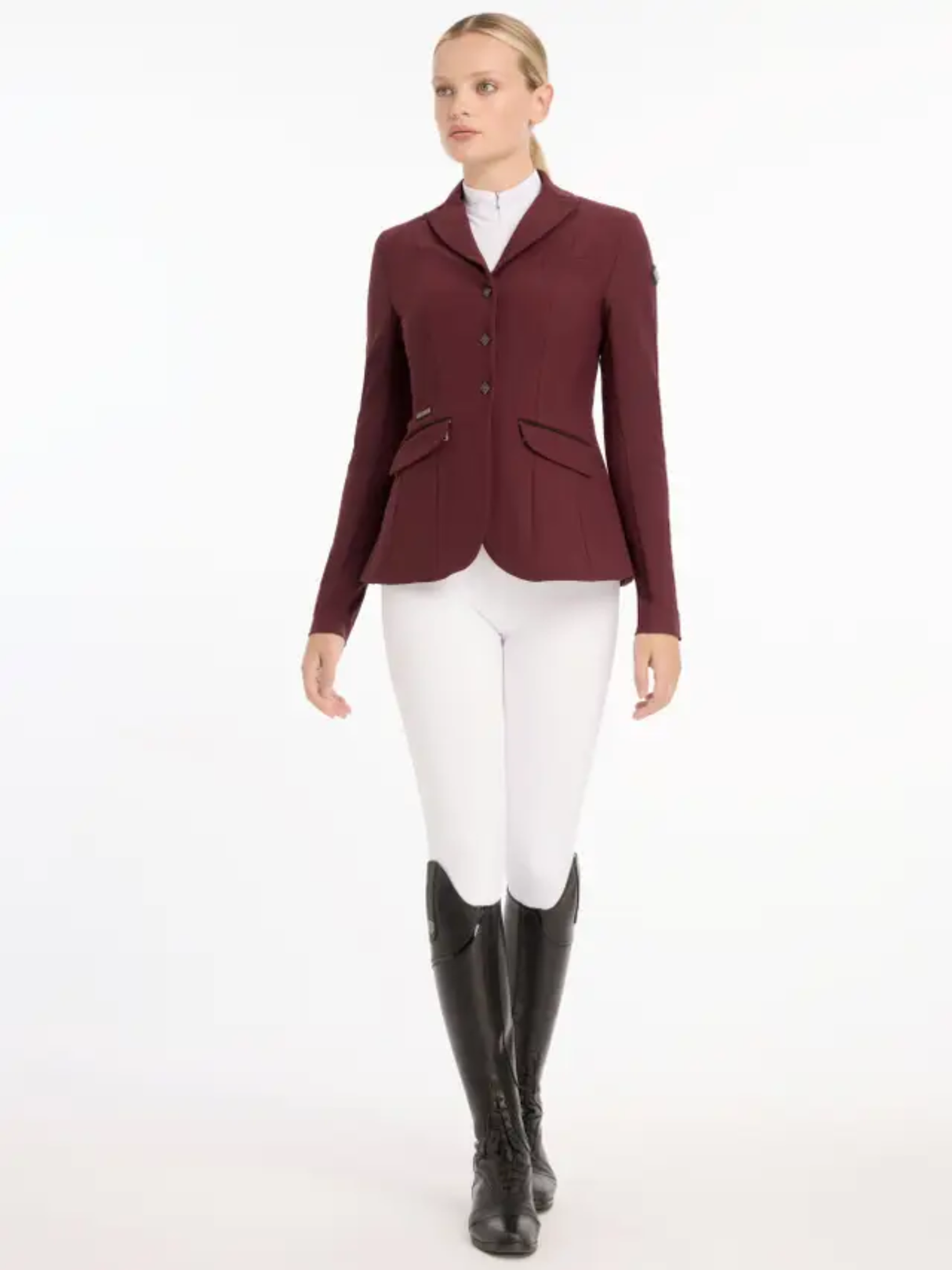 LeMieux Dynamique Show Jacket Burgundy