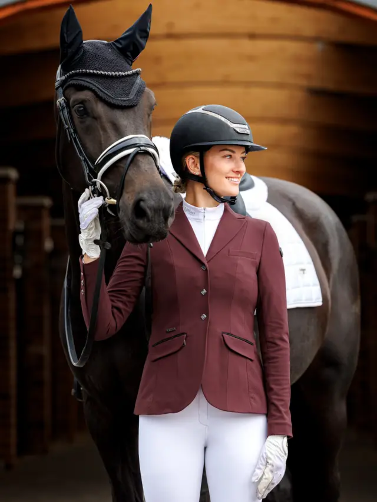 LeMieux Dynamique Show Jacket Burgundy