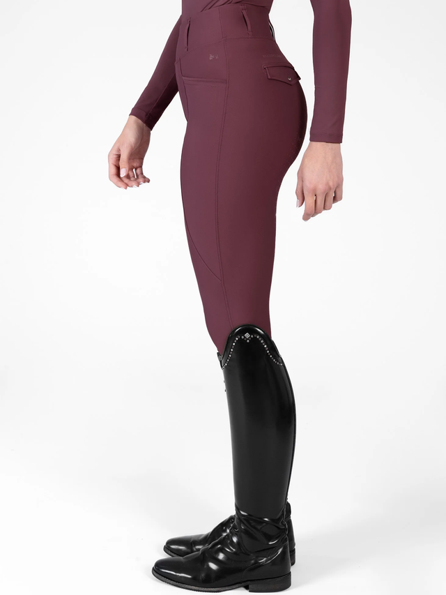 Maximilian Pro Riding Leggings Rosewood