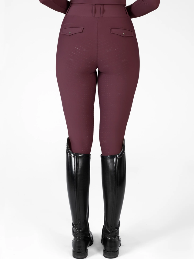 Maximilian Pro Riding Leggings Rosewood