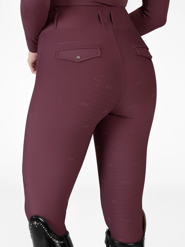 Maximilian Pro Riding Leggings Rosewood