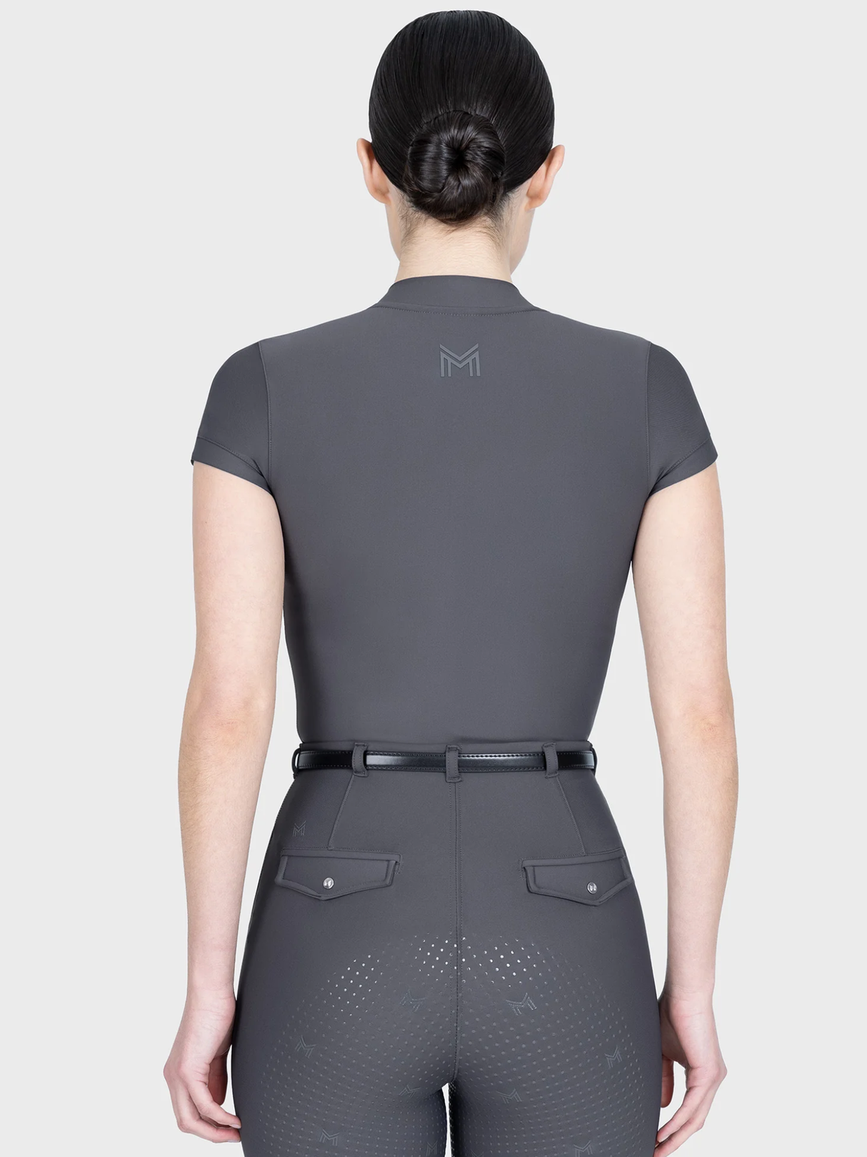 Maximilian Velya Short Sleeve Base Layer Graphite