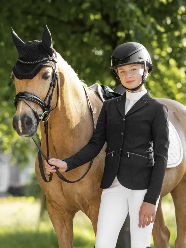 LeMieux Junior Pro Show Jacket Black