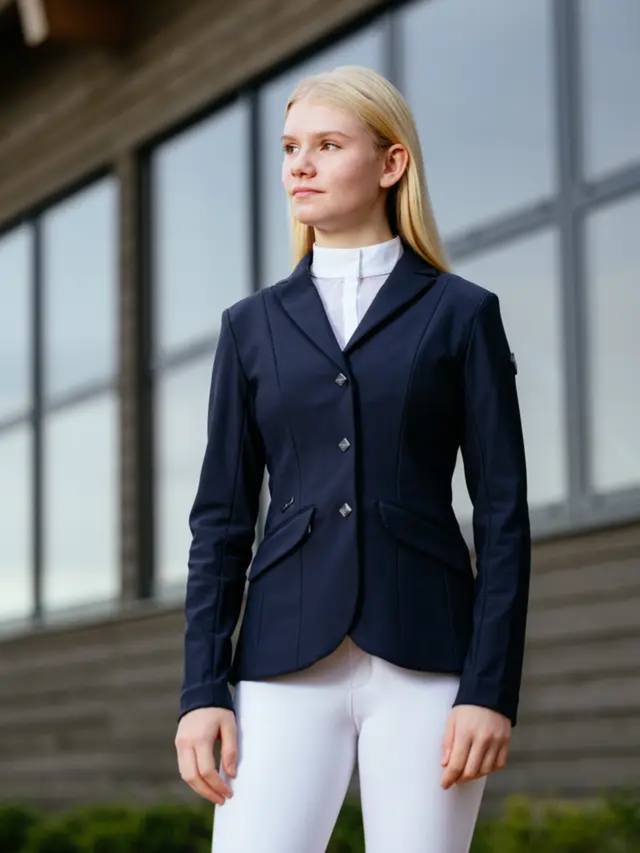 LeMieux Young Rider Kennedy Show Jacket Navy