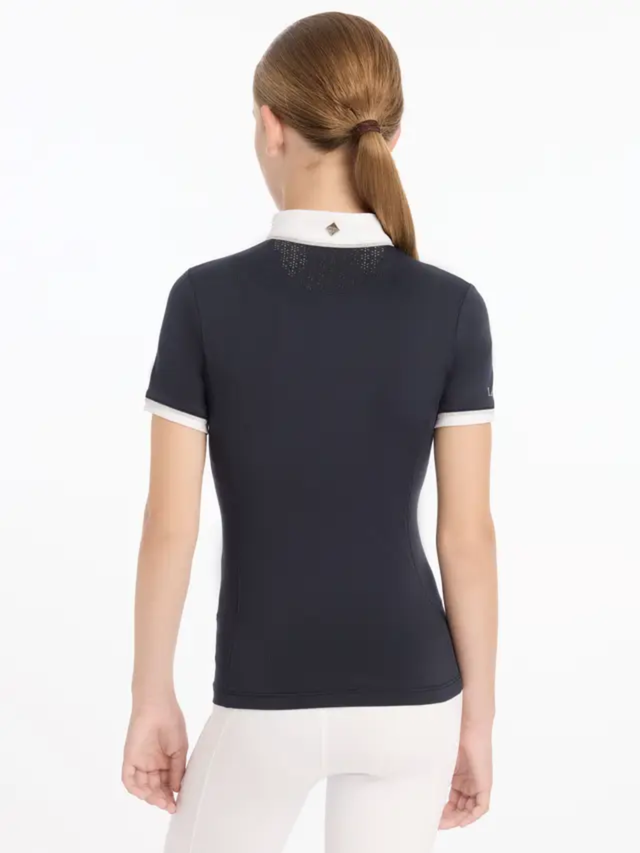 LeMieux Young Rider Belle Show Shirt Navy