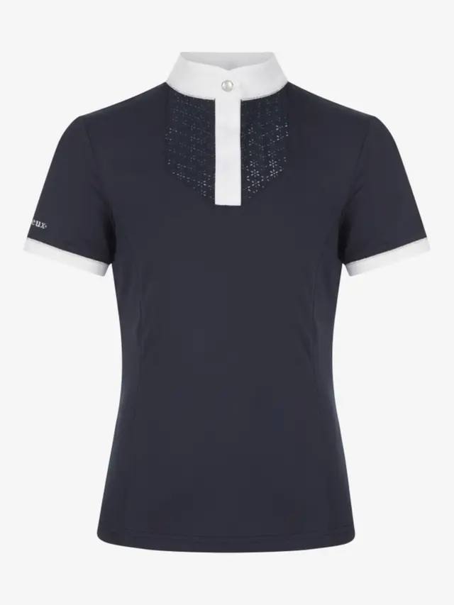 LeMieux Young Rider Belle Show Shirt Navy