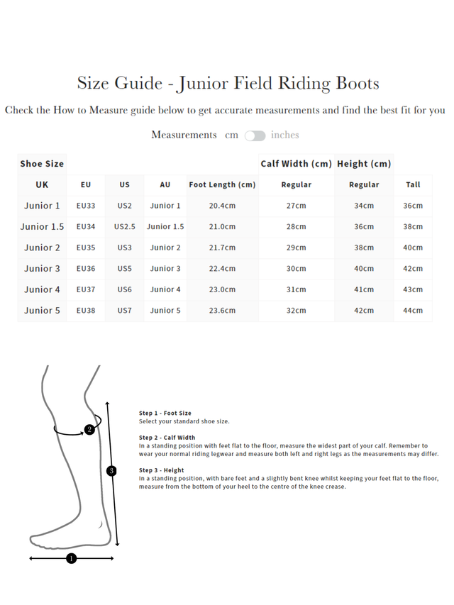 LeMieux Junior Interchangeable Riding Boot Black