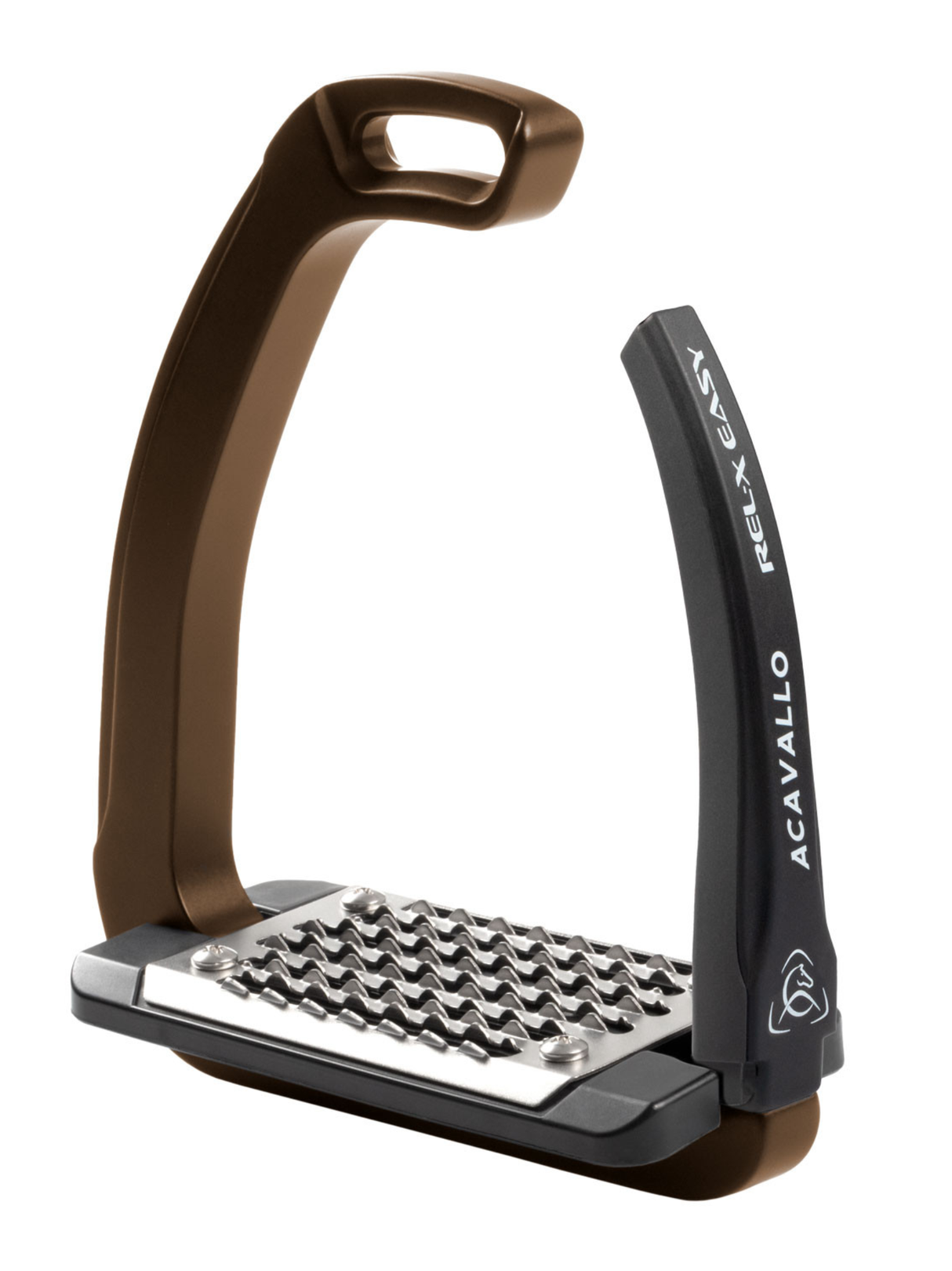 Acavallo Rel-X Easy Stirrups Shaped Arm Bronze