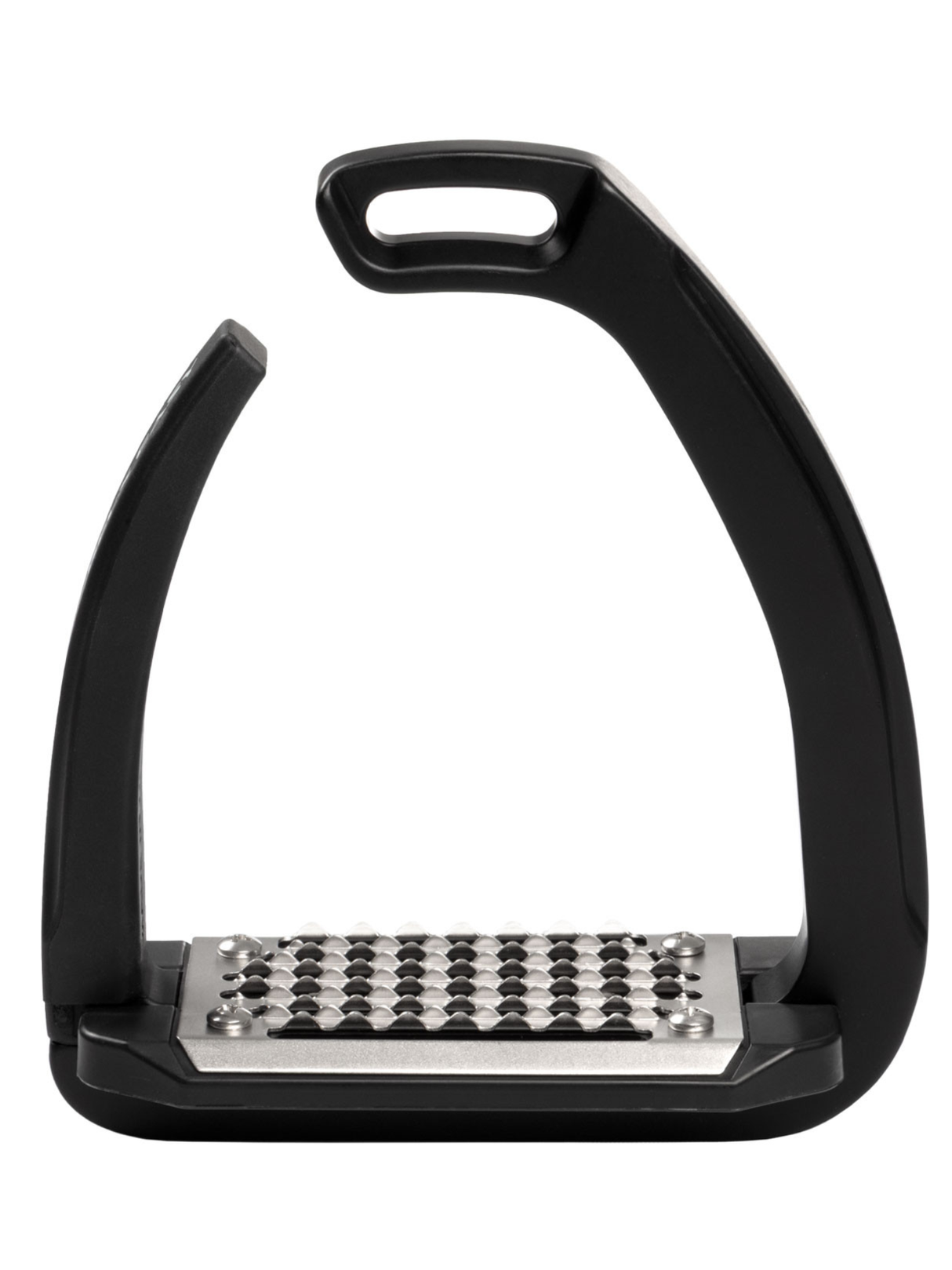 Acavallo Rel-X Easy Stirrups Shaped Arm Black