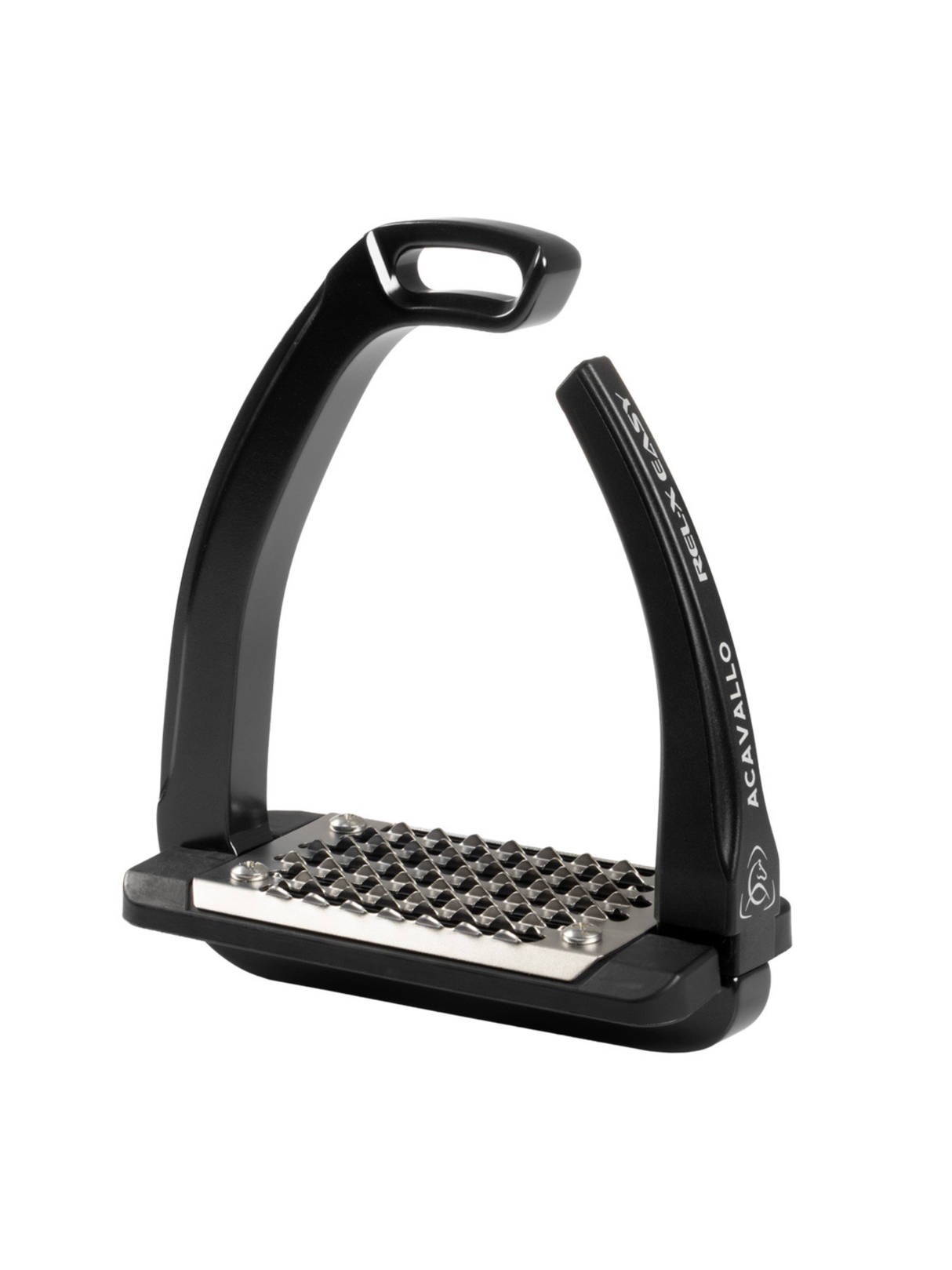 Acavallo Rel-X Easy Stirrups Junior Black