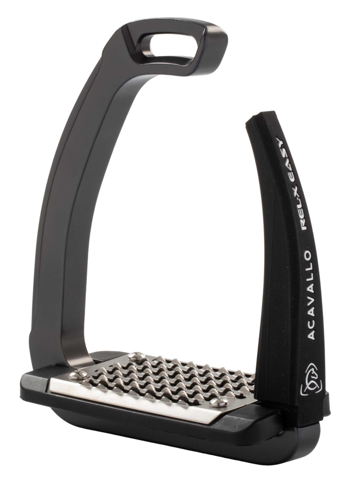 Acavallo Rel-X Easy Stirrups Charcoal
