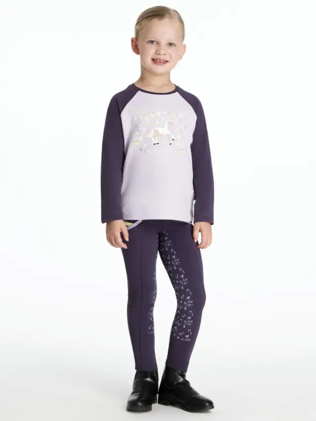 LeMieux Mini Jamie Lemon Long Sleeve Top Lilac