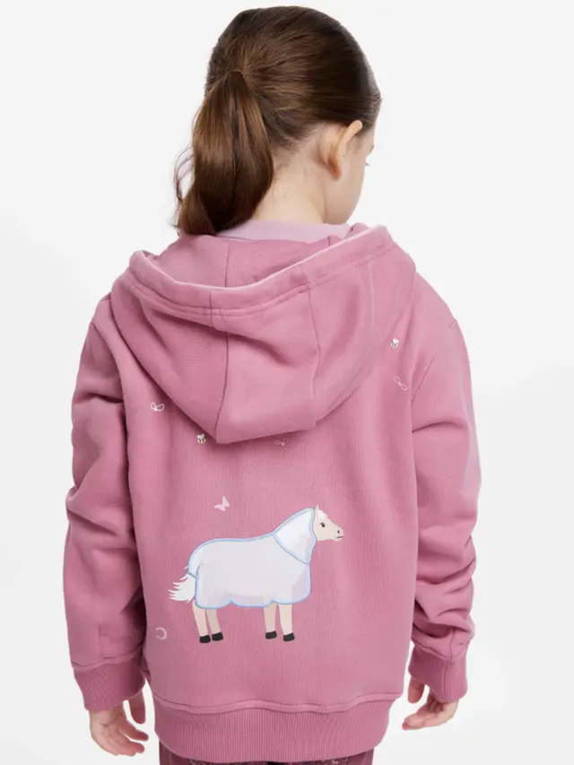 LeMieux Mini Charlie Zip Through Hoodie Peony