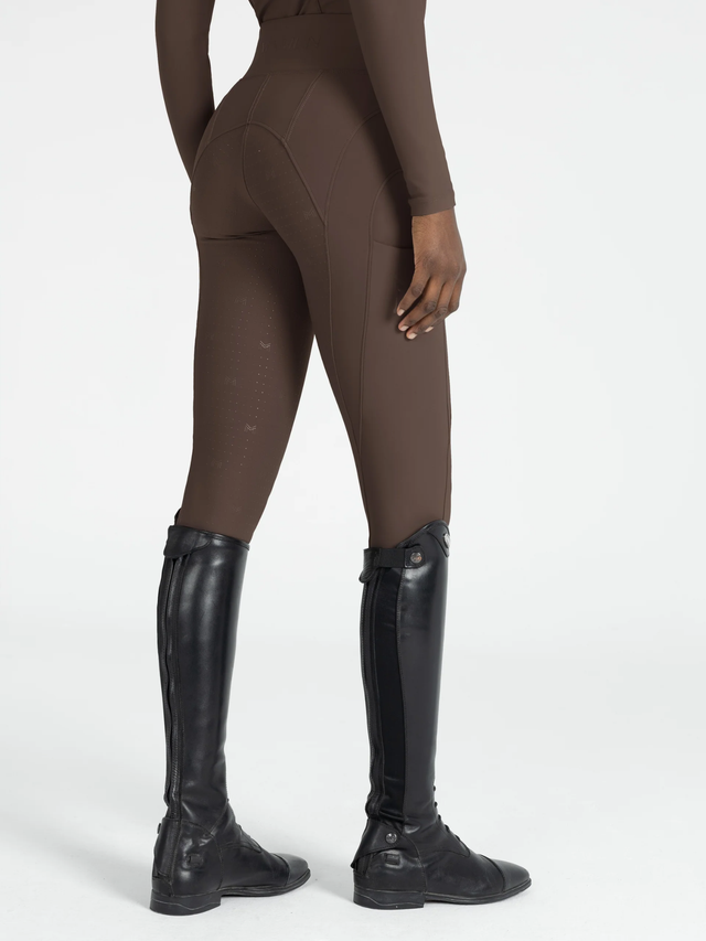 Maximilian Outline Riding Leggings Mocha