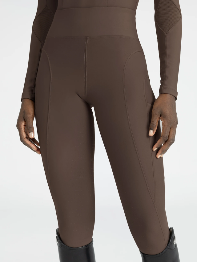 Maximilian Outline Riding Leggings Mocha