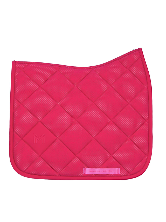 Maximilian Aeris Dressage Saddle Pad Cranberry