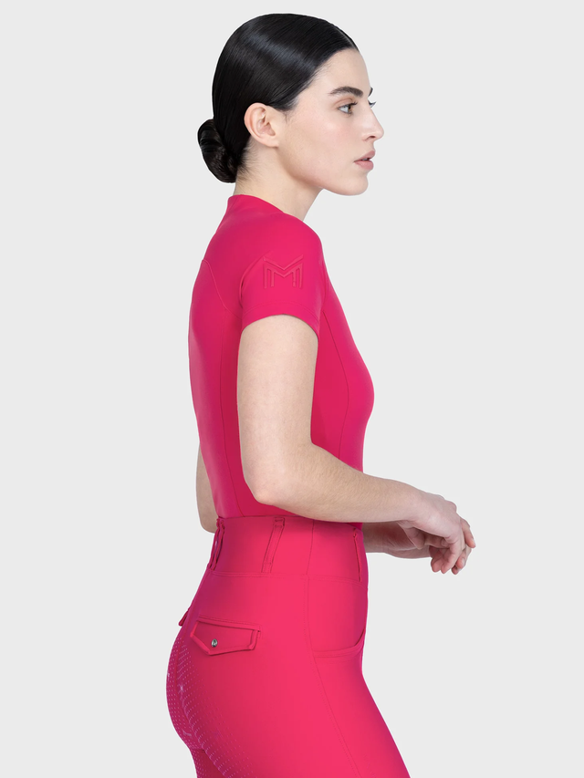 Maximilian Origin Short Sleeve Base Layer Cranberry