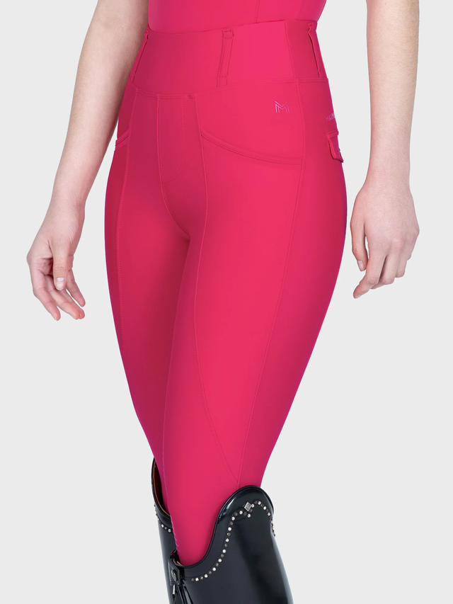 Maximilian Pro Riding Leggings Cranberry