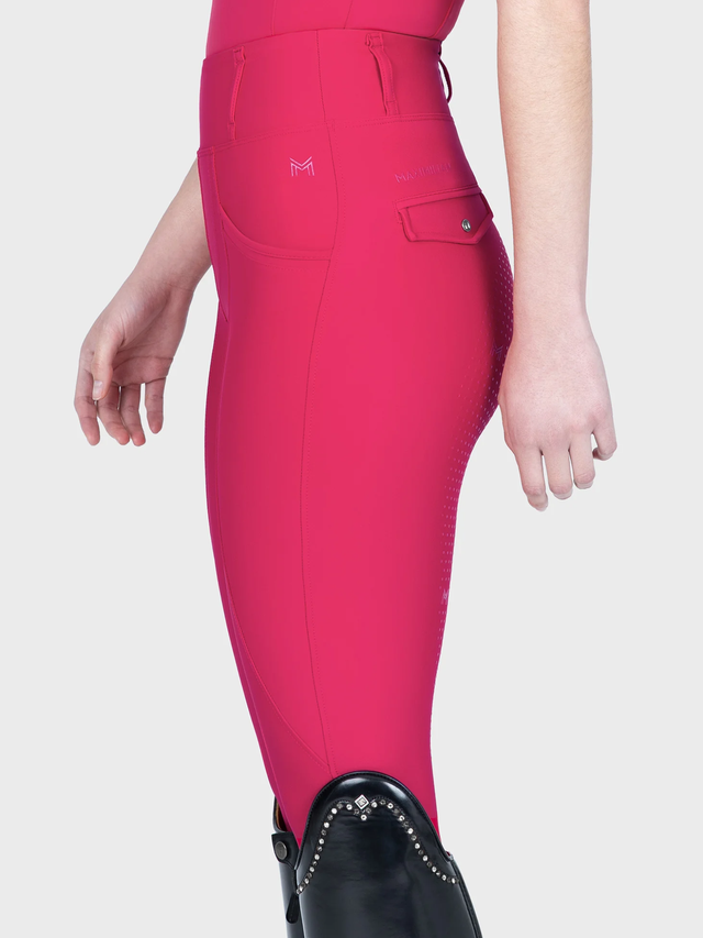 Maximilian Pro Riding Leggings Cranberry