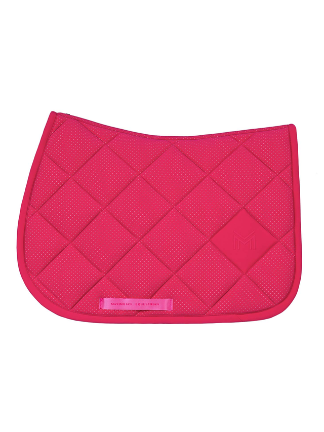 Maximilian Aeris Jumping Saddle Pad Cranberry