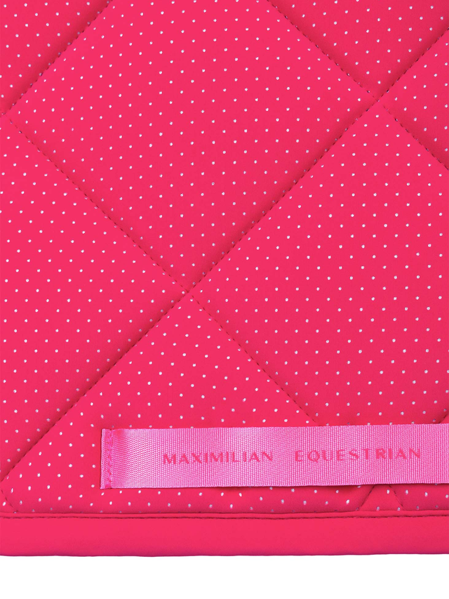 Maximilian Aeris Jumping Saddle Pad Cranberry