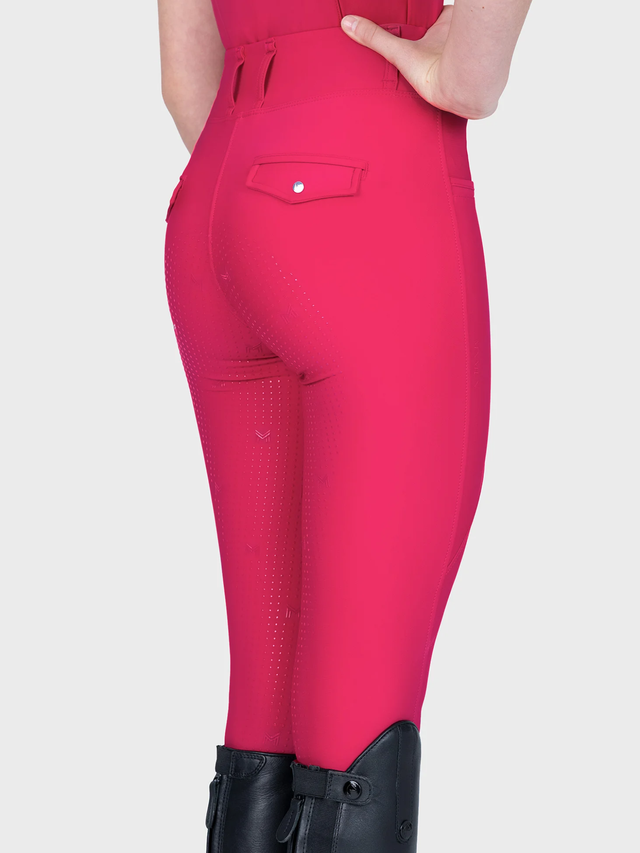 Maximilian Young Rider Pro Riding Leggings Cranberry