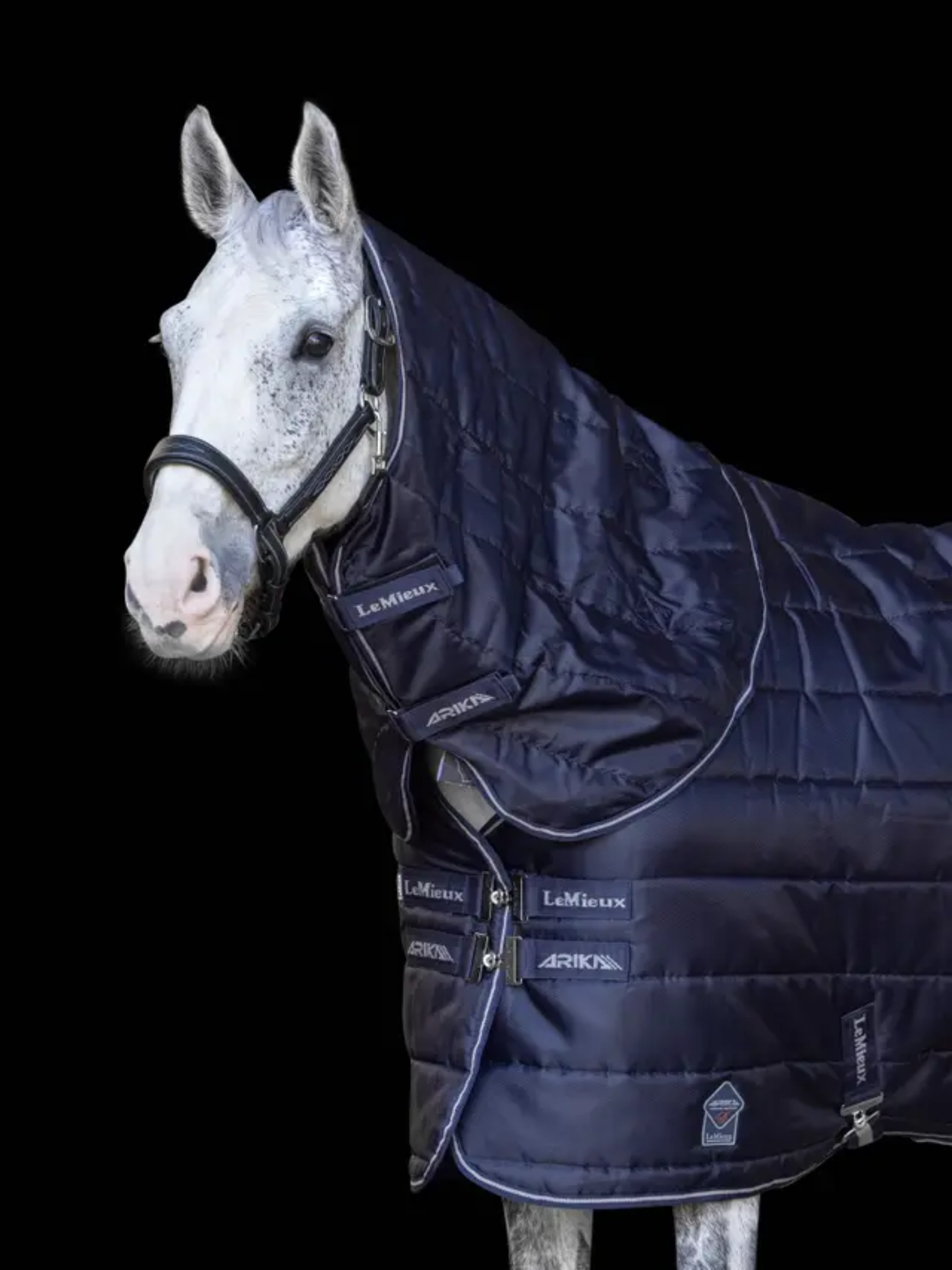 LeMieux Arika Stable-Tek Neck Cover 200g Navy