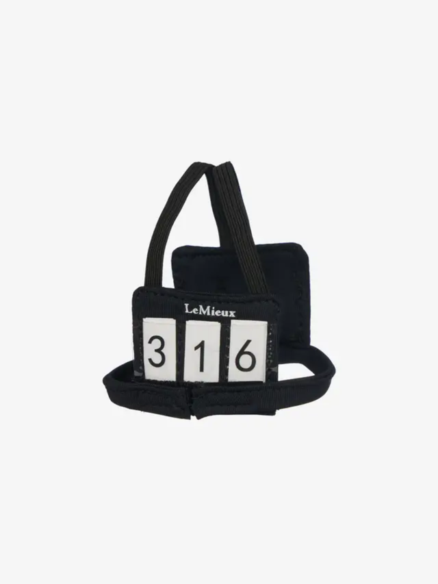 LeMieux Toy Rider Body Protector and Number Bib Black