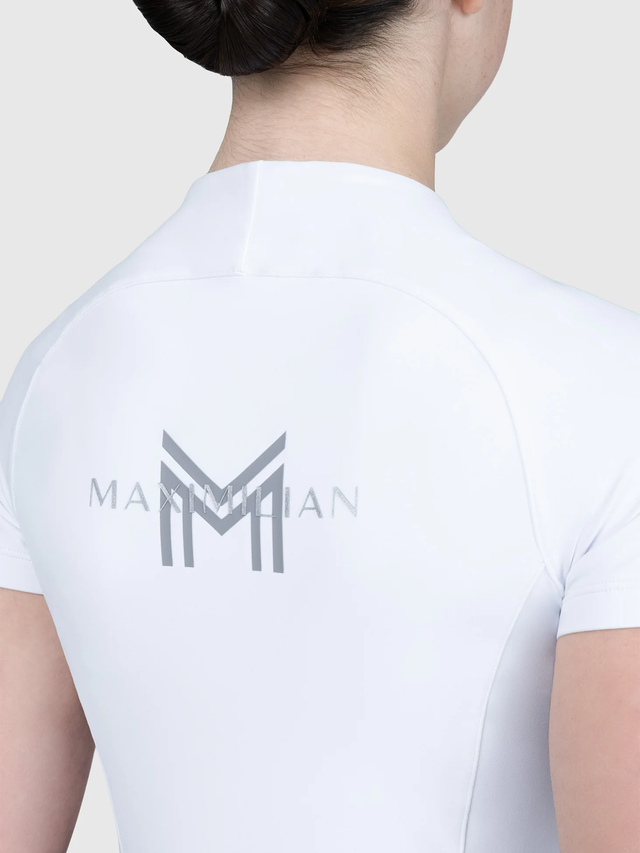 Maximilian Young Rider Nora Short Sleeve Base Layer White